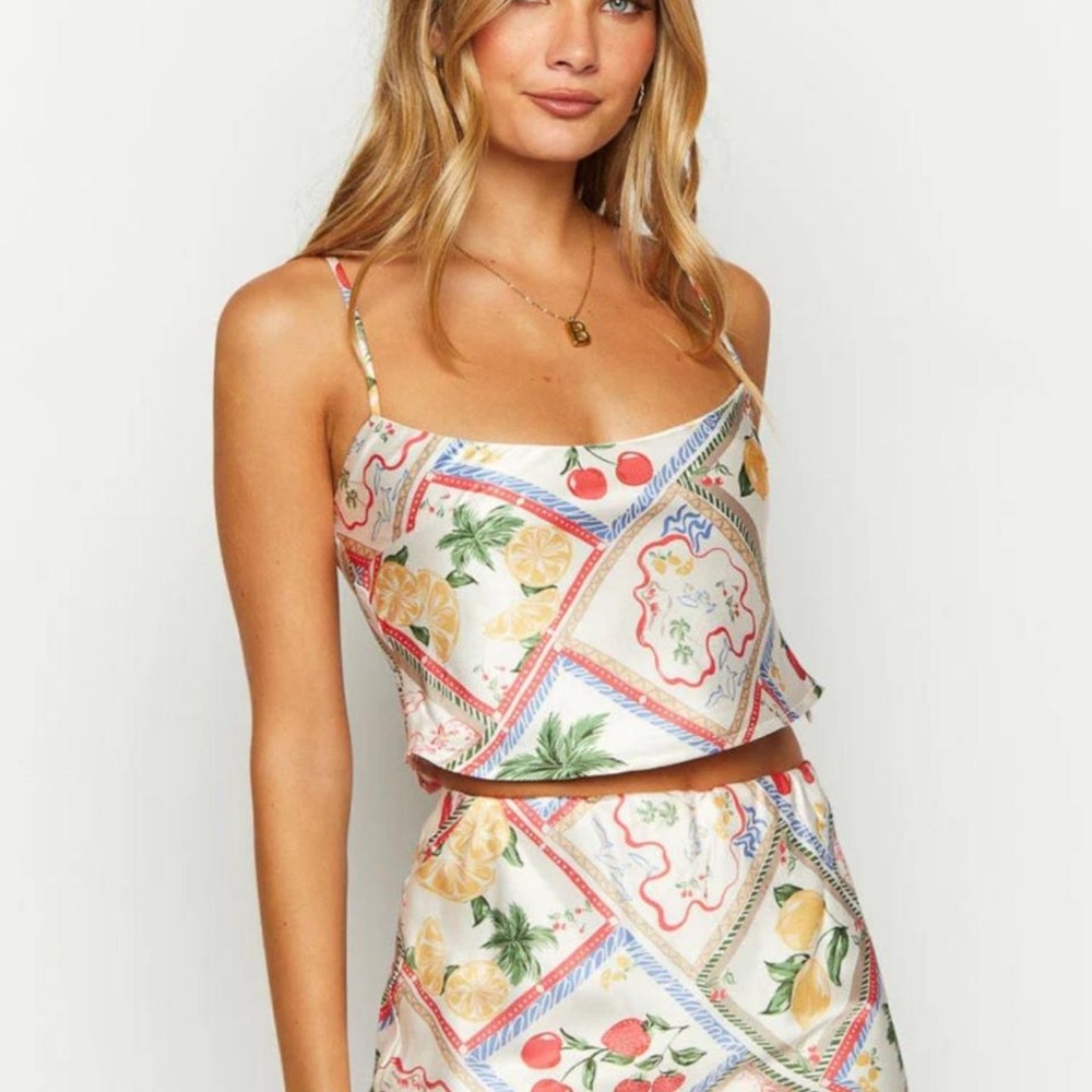 Beginning Boutique Multicolor Fruit Print Set